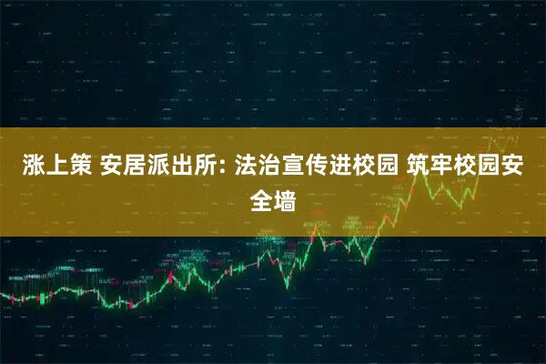 涨上策 安居派出所: 法治宣传进校园 筑牢校园安全墙